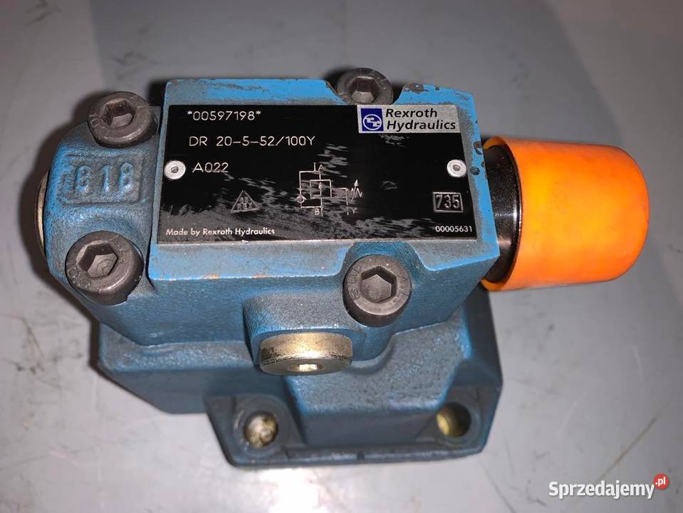 REXROTH DR 20 5 52 100Y HYDRAULIC PRESSURE REDUCING VALVE Warszawa