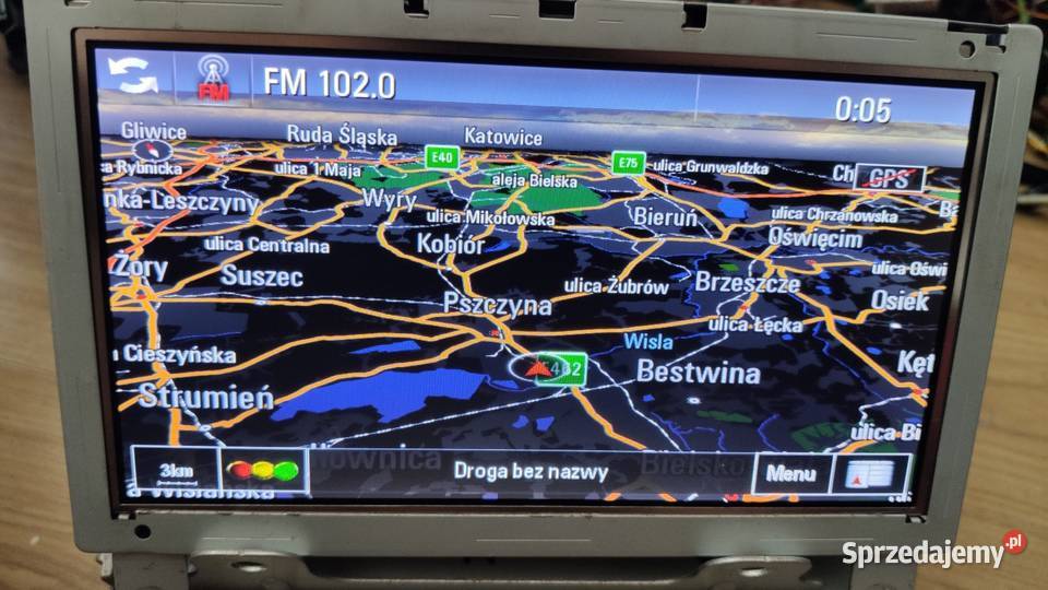 Wy Wietlacz Opel Navi Navi Cd Astra Jak Nowy Zafira Bytom