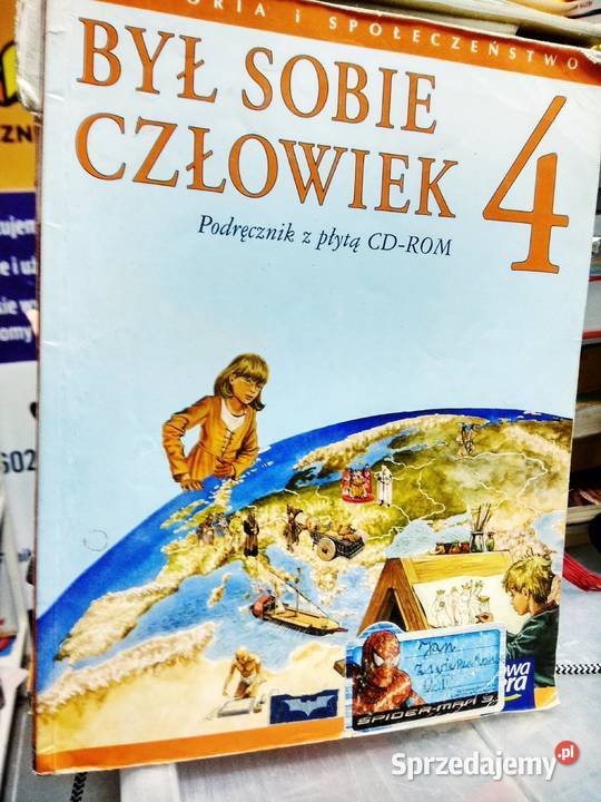 Był sobie człowiek podręcznik historia 4 antykwariat szkolny Warszawa