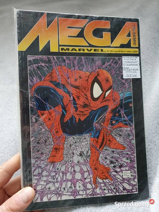 Spider Man Mega Marvel Torment Todd Mc Farlane Komiks Gdynia