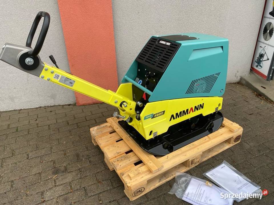 Zagęszczarka Ammann APR 4920DE Hatz 430kg Wacker Bomag Weber Konin