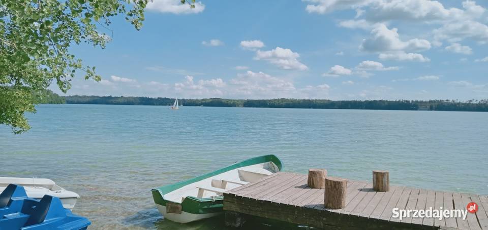 Letniskowy na Kaszubach nad jeziorem Mausz Balia Jacuzzi Kłodno