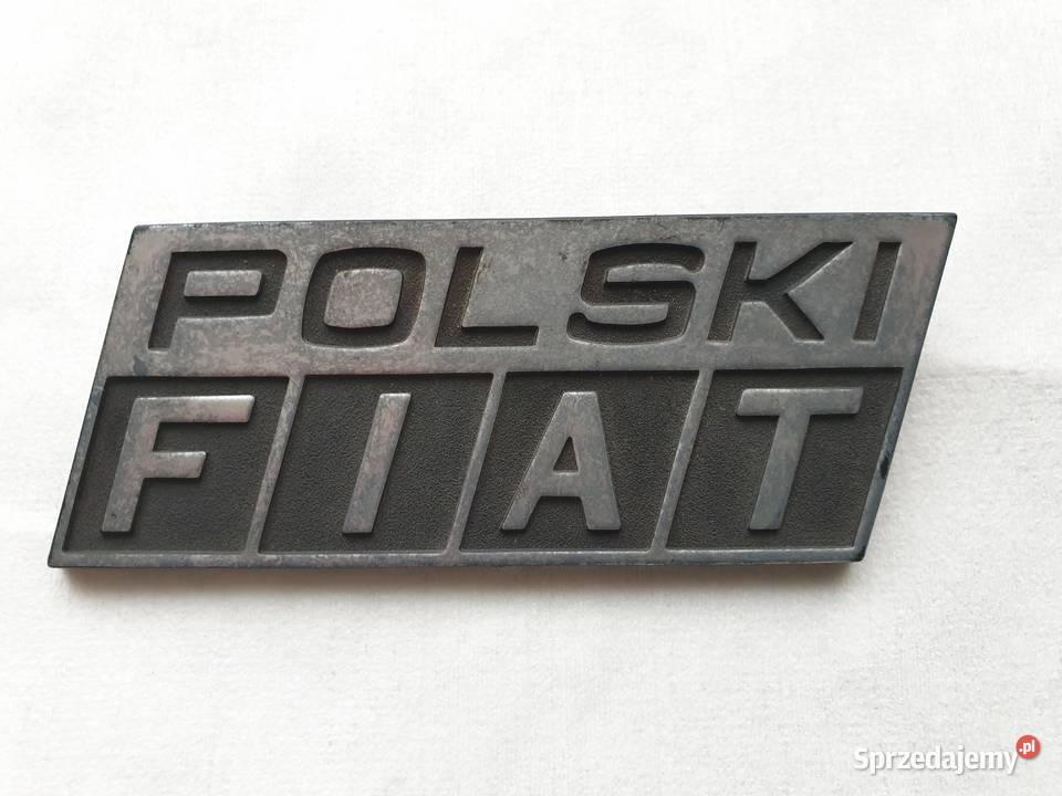 Emblemat Znaczek Logo Polski Fiat P Prz D Legnica Sprzedajemy Pl