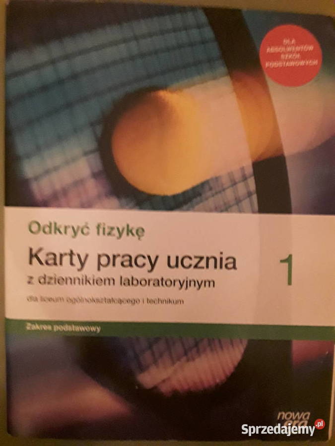 Karty Pracy Ucznia Odkry Fizyk Warszawa Sprzedajemy Pl