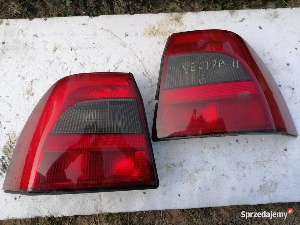 Lampy Tył Komplet Opel Vectra B Lift Pogorzelec Sprzedajemy pl