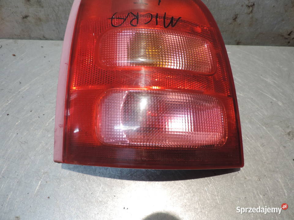 Lampa Tylna Lewa Nissan Micra K D Nowy S Cz Sprzedajemy Pl