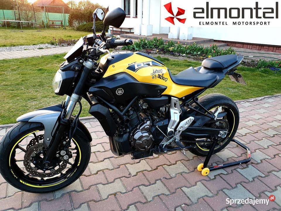 Yamaha MT 07 2015r 9500km FV Zamiana Okazja Film YT Krasnystaw