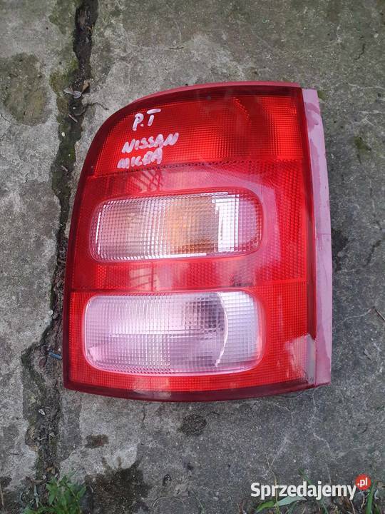 Lampa Tylna Prawa Nissan Micra K Lift Krak W Sprzedajemy Pl