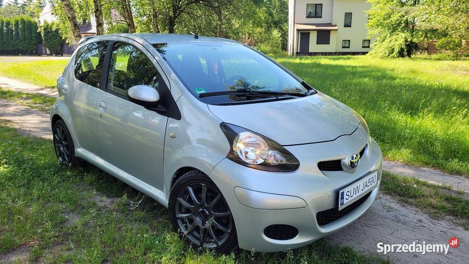 TOYOTA AYGO 1 0B OPŁACONY KLIMA ELEKTRYKA ALU STAN BDB Końskie