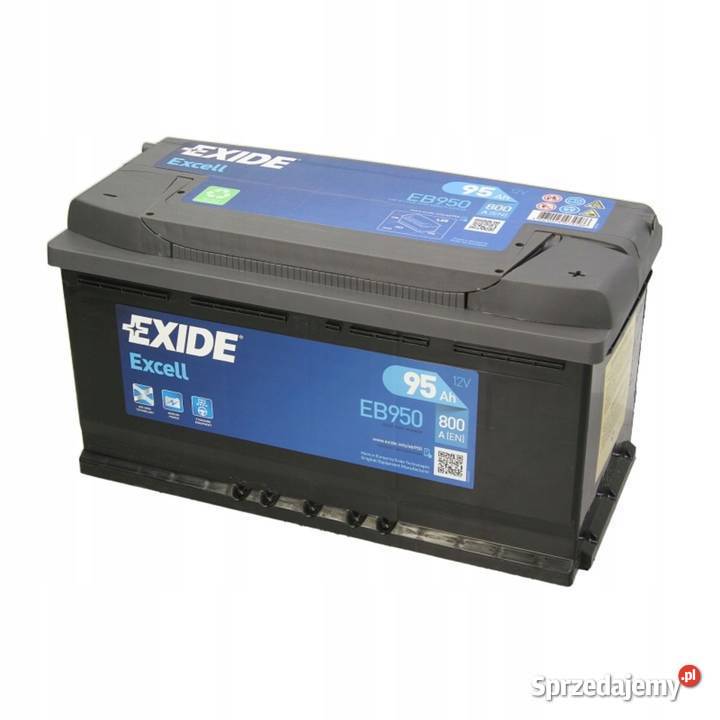 Akumulator Exide Excell 95Ah 800A EN PRAWY PLUS DOWÓZ GRATIS Rzeszów