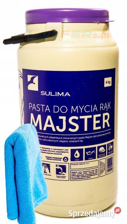 Pasta do mycia rąk Sulima Majster 4 kg Bielsko Biała Sprzedajemy pl