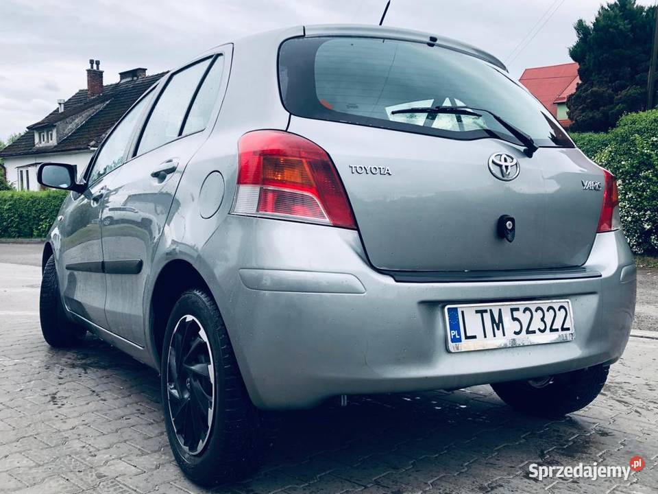 Toyota Yaris 1 4d 2008r 90KM 4drzwi klima elektryka Przemyśl