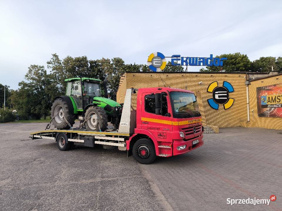 Pomoc Drogowa Autolaweta Laweta Transport Maszyn Rolniczych Brzeziny