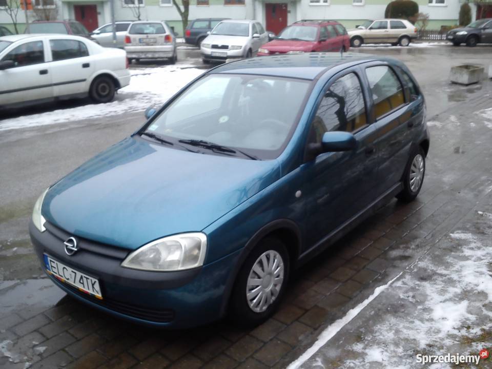 Opel Corsa C Hatchback R Comfort Turkusowy Silnik