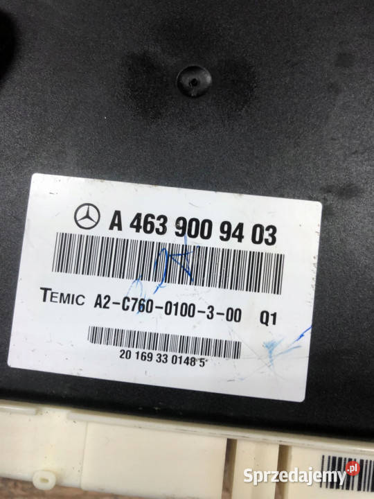 MERCEDES W463 MODUŁ STEROWNIK 4639009403 Murzynowo Sprzedajemy pl