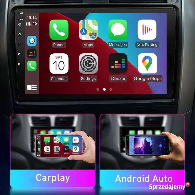 Android 12 Radio Samochodowe 2 Din Dotykowe 10 Cali WiFi G Warszawa