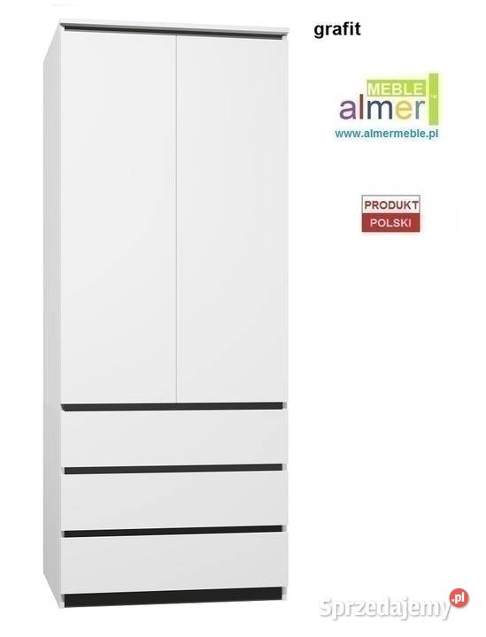 wysoka szafa CITY C13 90x55 w224 młodzieżowa Meble Stargard sprzedam