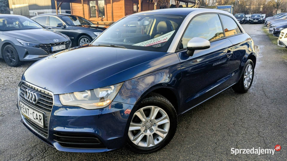 Audi A1 3drzwiowe 12i86OPŁACONY serwisowany w ASO A1 Audi