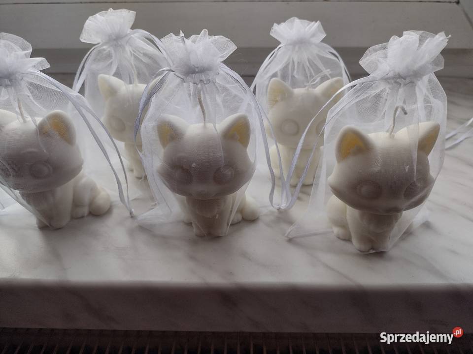 Świece sojowekotek Anioł dziewczyna z koniem Myszków