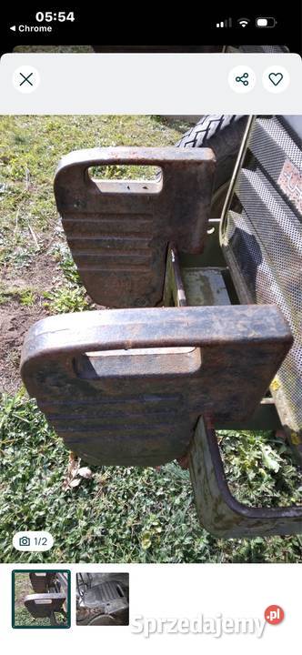 Obciążnik do ursusa 3512 2812 Mf 255 Rolnictwo Kłaj