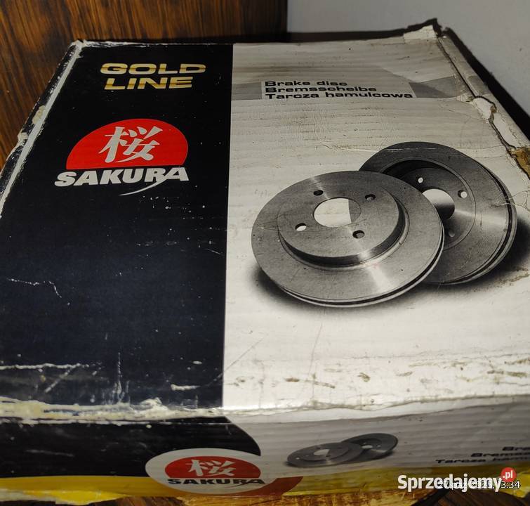 Tarcze hamulcowe przód Nissan Micra K11 komplet Przeczów