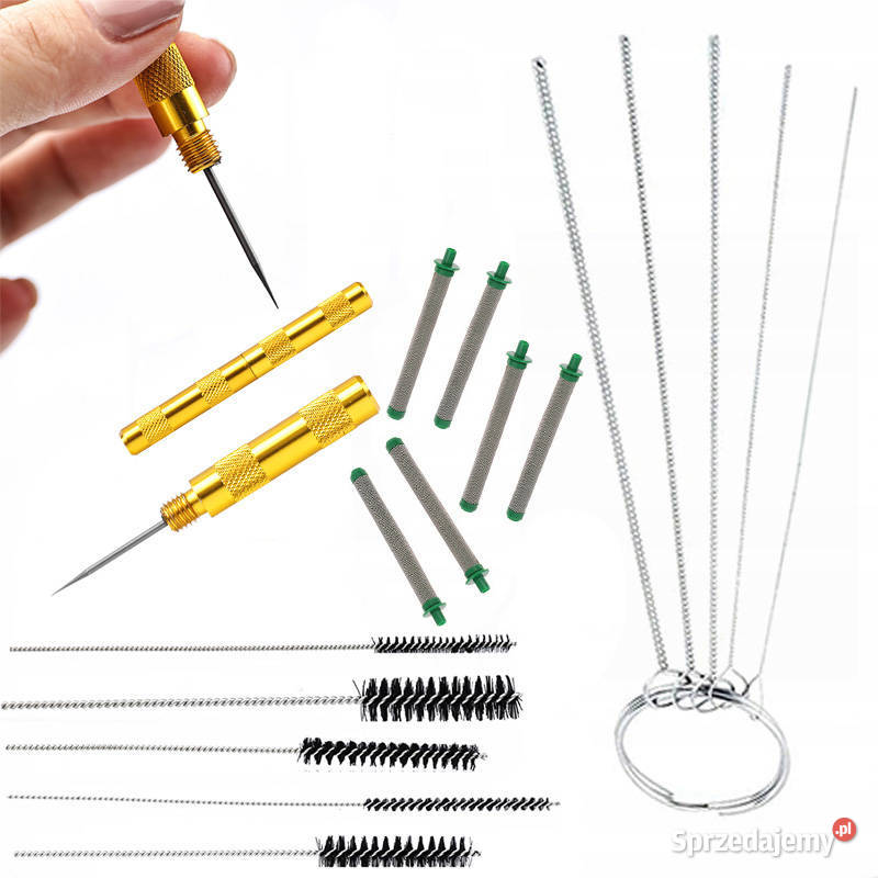 Zestaw do Czyszczenia Pistoletu Malarskiego 5 Ludźmierz sprzedam