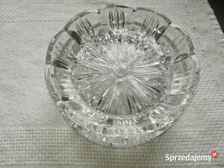 przepiękny kryształ kryształowe talerzyki i Gdańsk