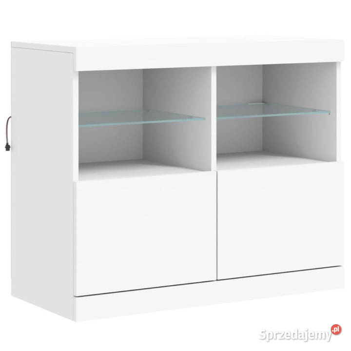 Szafka z oświetleniem LED biała 81x37x67 Warszawa sprzedam