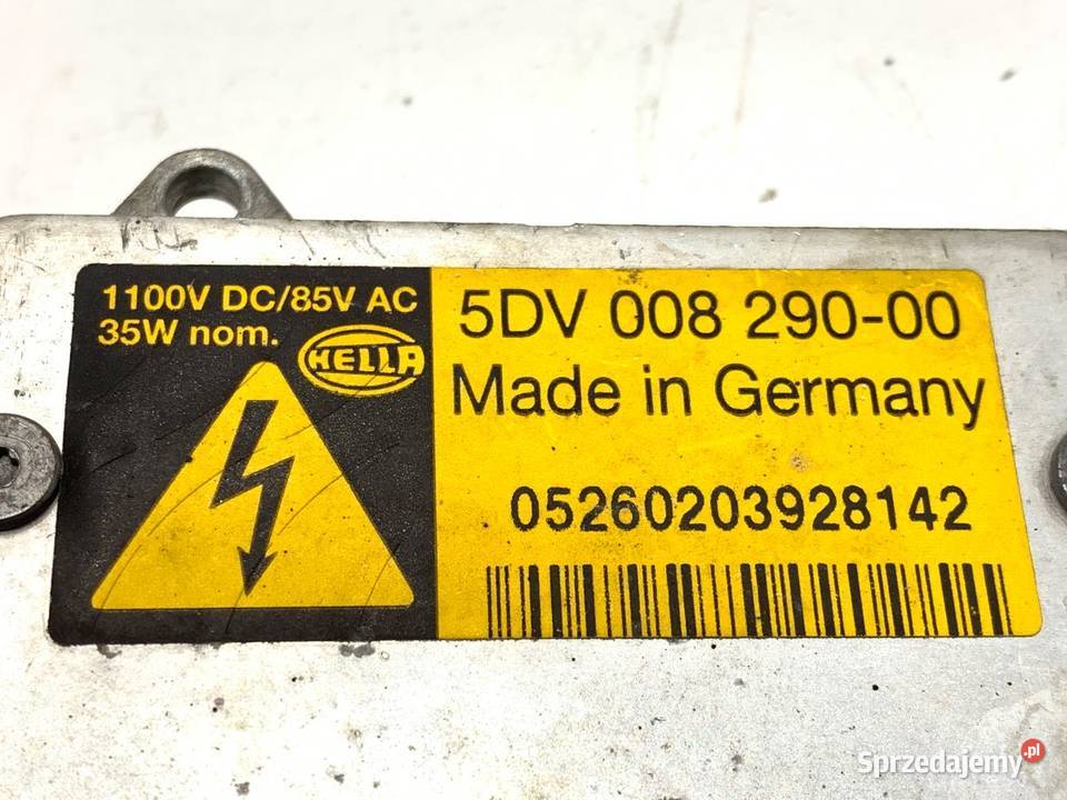 PRZETWORNICA XENON AUDI A6 C6 5DV008290 0411 sprzedam