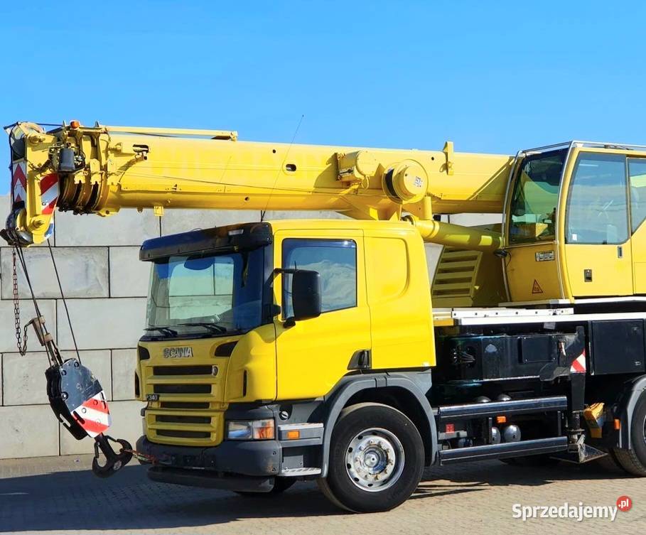 Liebherr LT Scania P 410 8x4 Warszawa