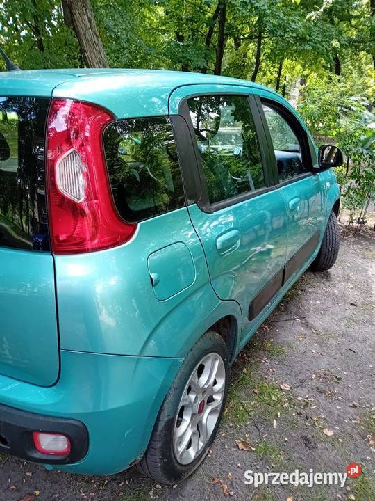 BŁĘKITNY FIAT PANDA
