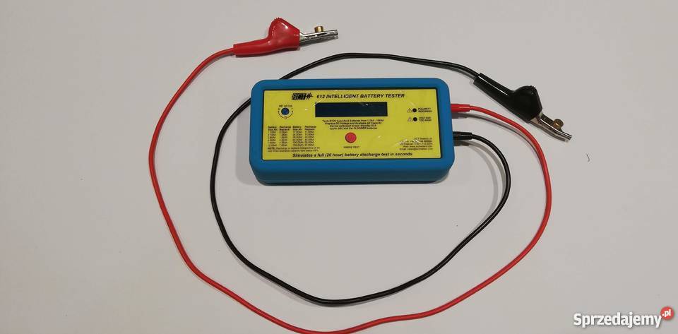 TESTER MIERNIK AKUMULATORÓW gwarancja ACT 612 Stryków