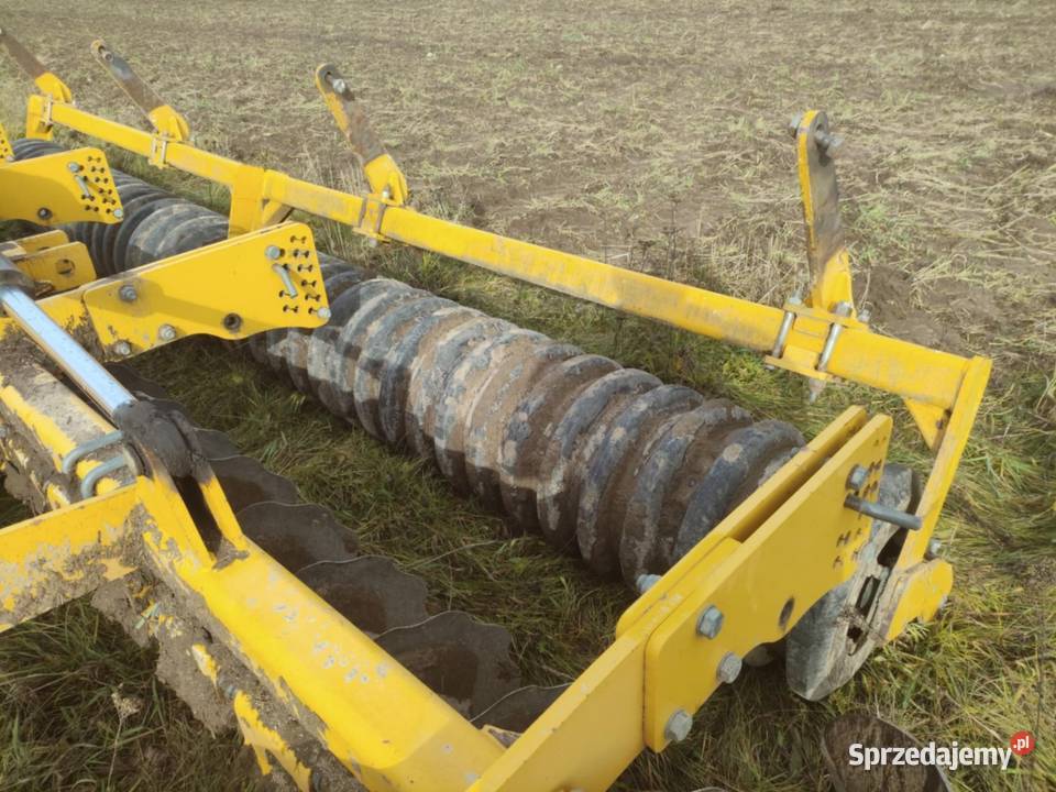 Brona talerzowa staltech skladana 5m wały gumowe nieuszkodzony Wierzchlesie sprzedam