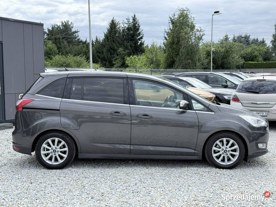 Ford Grand C EcoBoost 10 125 2017 navi marża 7os czujnik zmierzchu dolnośląskie Wrocław