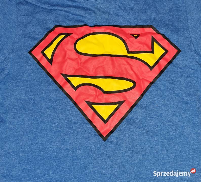 Zestaw chłopiec koszulki Superman Małpa 122 czerwony Bluzki, koszulki i kaftaniki Łódź