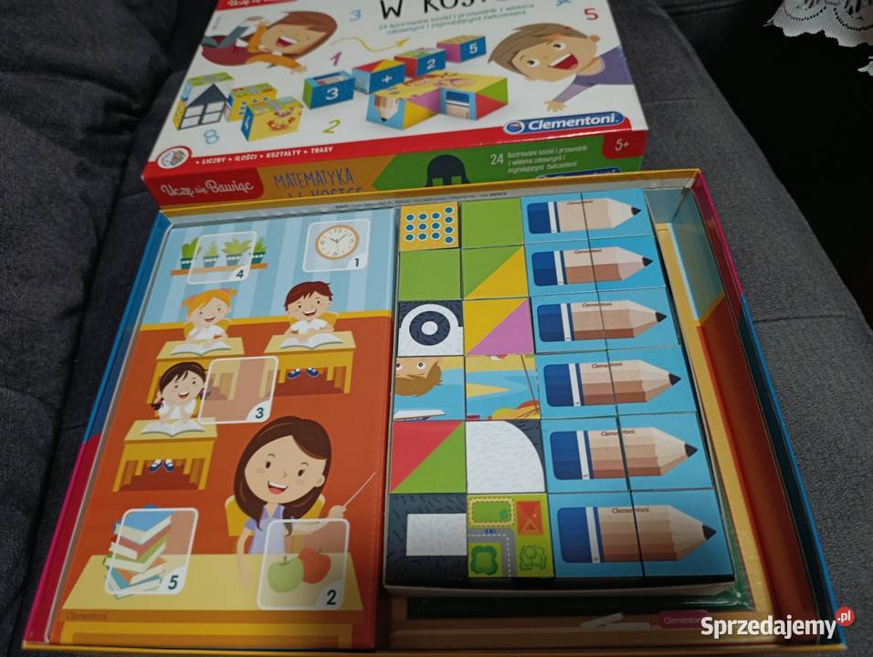matematyka w kostce uczę się bawiąc clementoni wielkopolskie