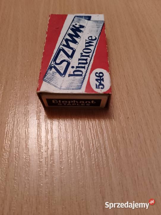 ZSZYWKI biurowe z PRL w oryginalnym opakowaniu
