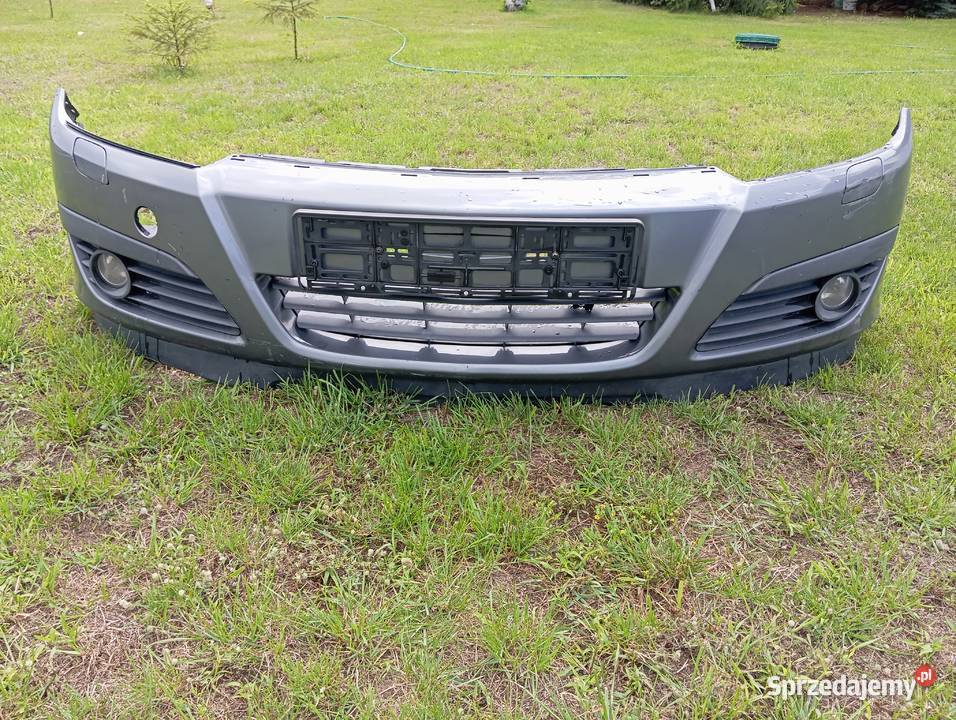 OPEL ASTRA H ZDERZAK PRZÓD GRILL KOMPLETNY Lubin