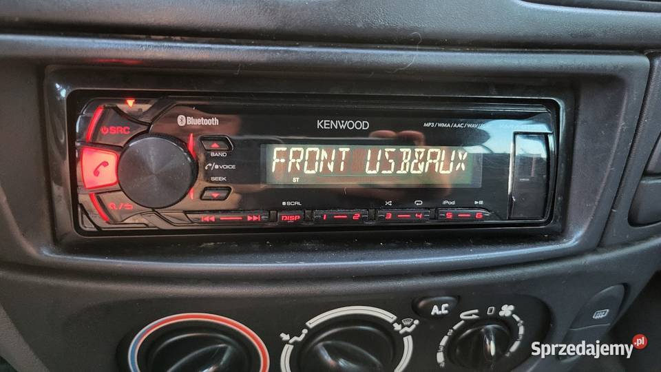 Radioodtwarzacz Samochodowy Firmy Kenwood zestaw Puszczykowo