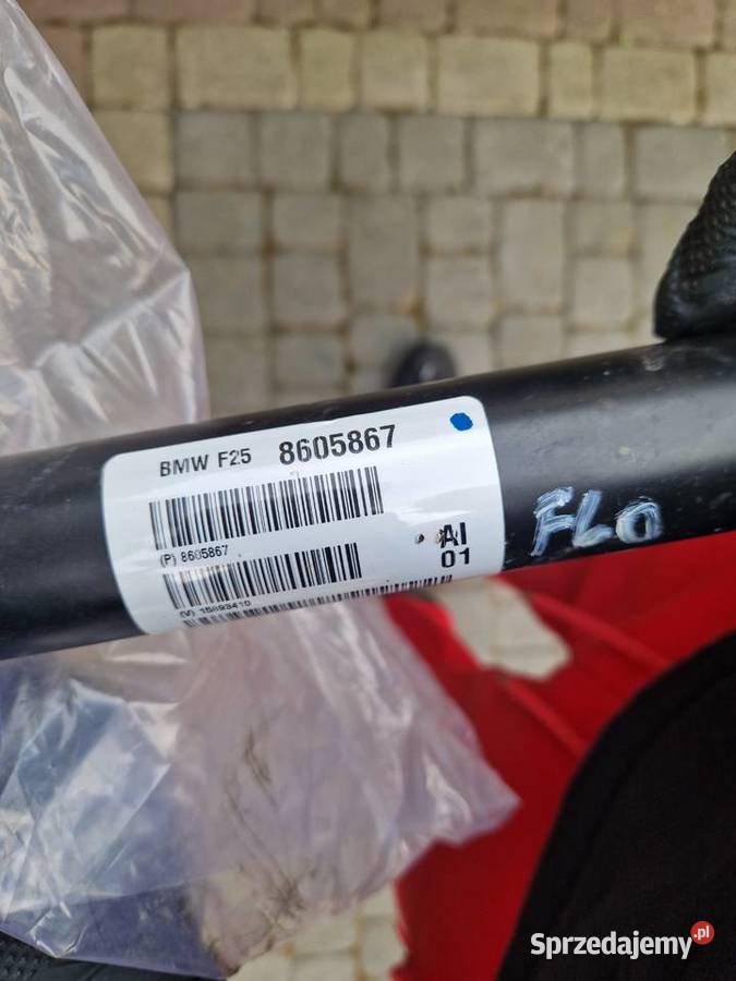oe 8605867 BMW wał napędowy przedni bmw f25 f26 Bobrowniki sprzedam