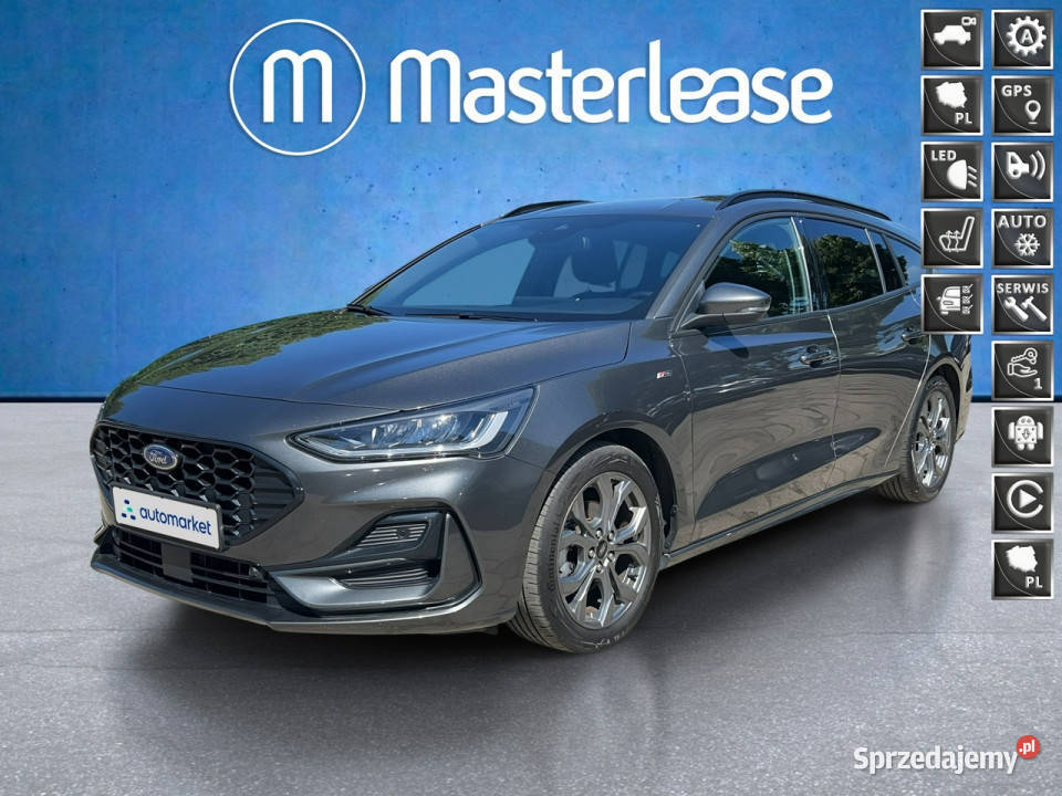 Ford Focus 10 EcoBoost mHEV STLine X Z Polskiego centralny zamek Warszawa