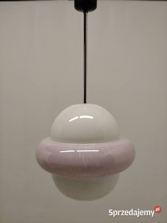 lampa wisząca szklana vintage design sprzedam
