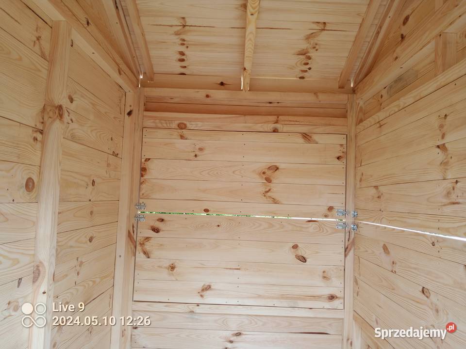 Budka handlowa drewniana Solec nad Wisłą