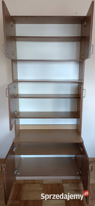Meblościanka PRL szafa regał witryna 45cm Meble do sypialni Zabrodzie