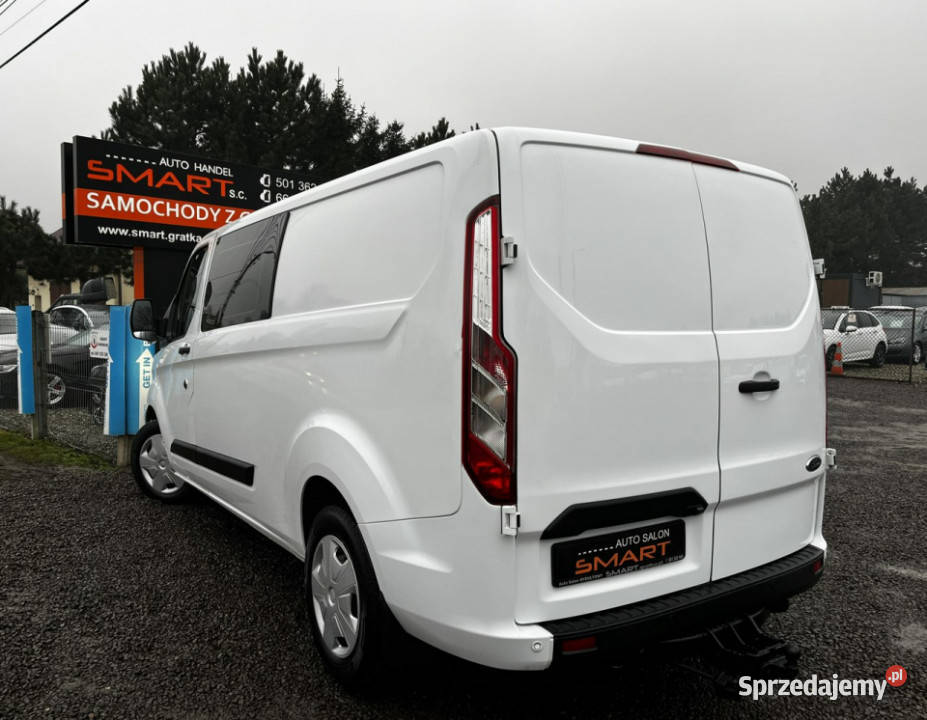 Ford Custom Ledy Kamera 5 Osobowy Brygadowy L2H1 biały Rydułtowy