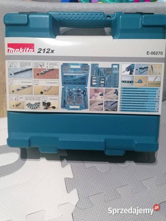 Zestaw wierteł i bitów Makita 212 akcesoriów