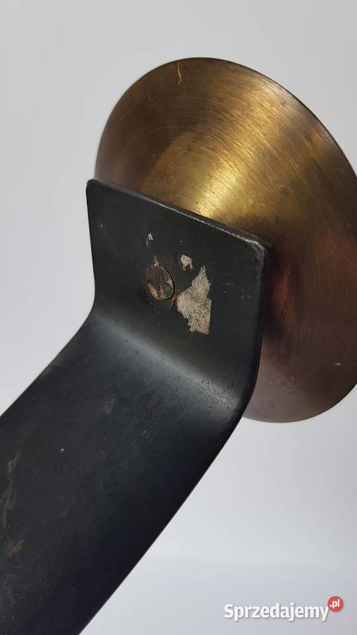 Stary świecznik Sowa metaloplastyka Dąbrowa Górnicza