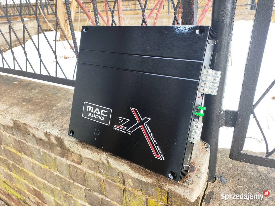 Wzmacniacz samochodowy 4 kanałowy Mac Audio ZX