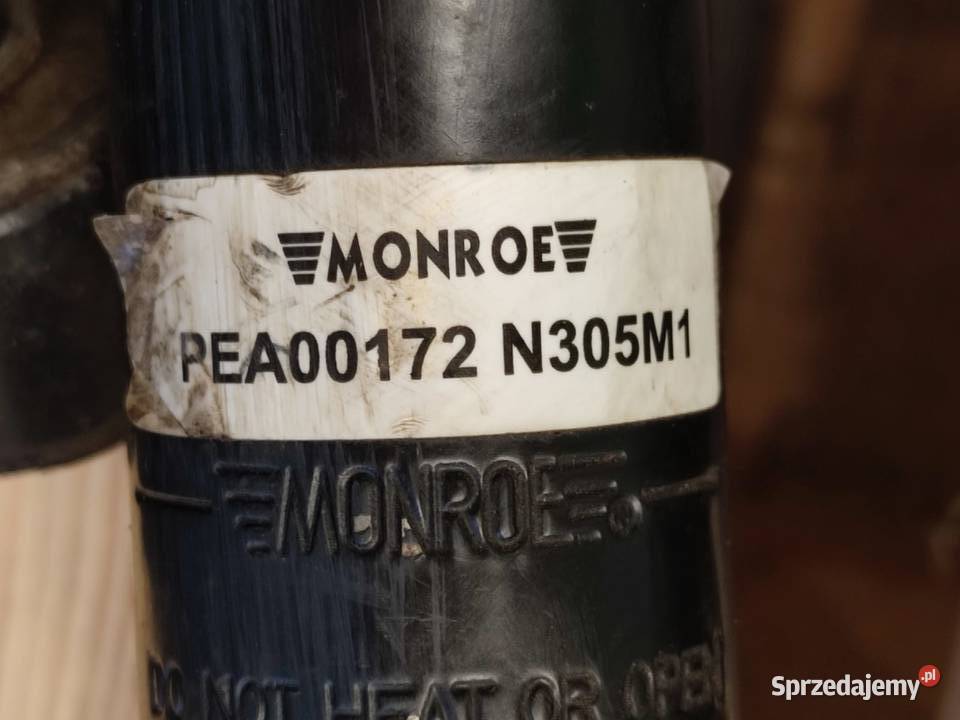 Amortyzacja kabiny MONROE PEA00172 N305M1 DEUTZ Wilkowo