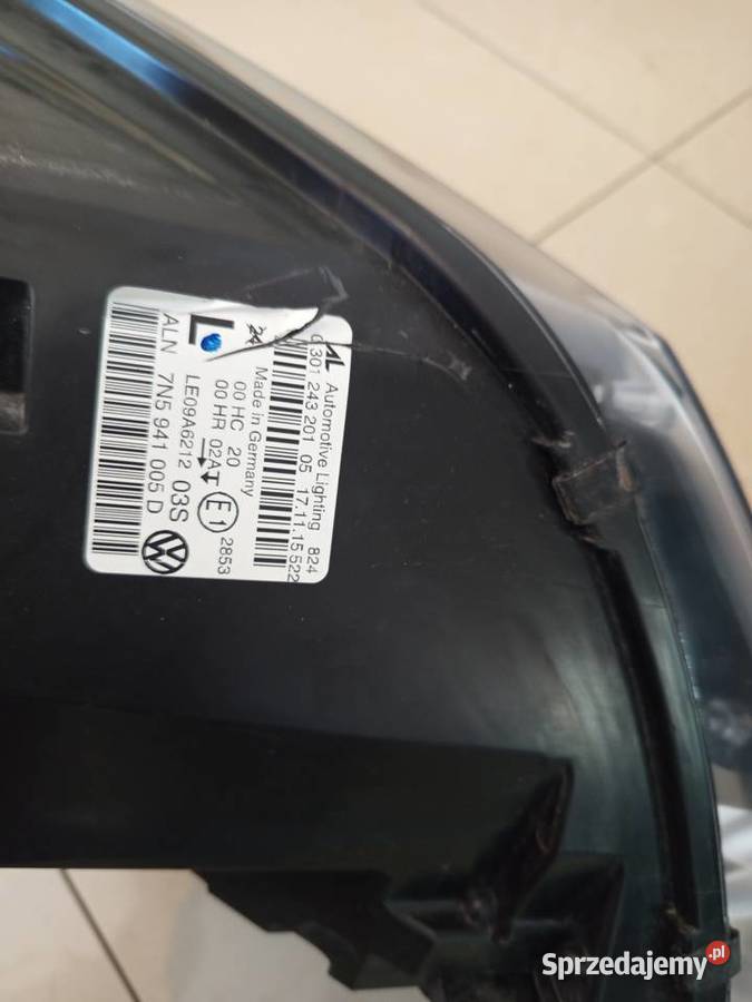 Reflektor lewy Alhambra 2 orginalny Rzeszów